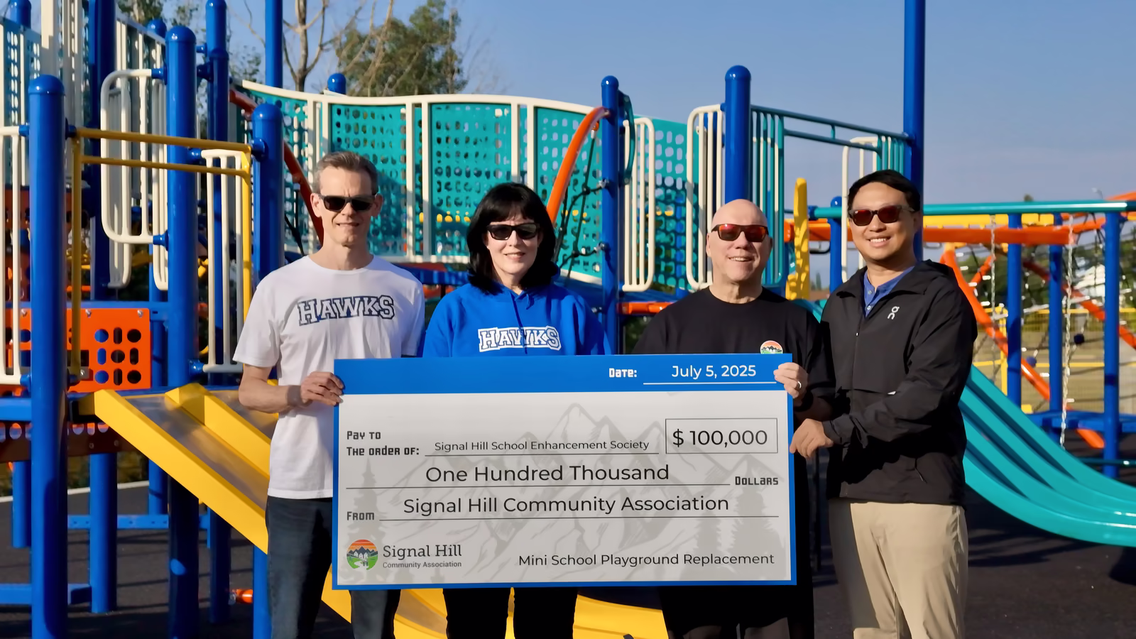 How Battalion Park School got its new playground